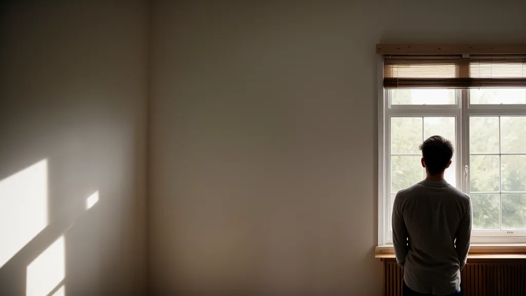 Gros plan des mains d'un homme posées sur une table, symbole de maîtrise de l'éjaculation et de reprise de contrôle après la fatigue du travail