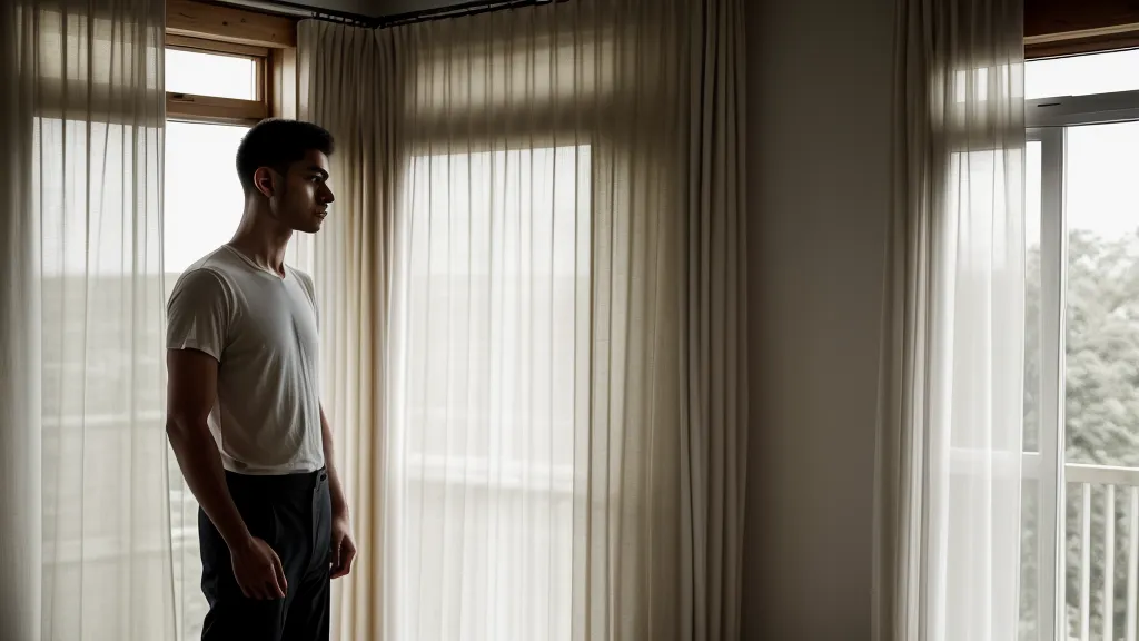 Avant-bras posés sur des draps froissés, position relâchée pour durer plus longtemps sans tension musculaire